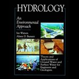 Hydrology  An Environmental Approach / With 3 Disk