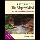 Psychology  The Adaptive Mind / With Two CDs