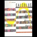 Calculus  Early Transcendentals, Brief   Study Skills Version   With Cliffs and CD