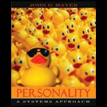 Personality  Systems Approach