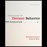 Sociology of Deviant Behavior