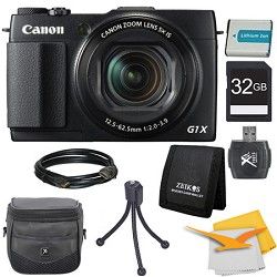 Canon PowerShot G1 X Mark II Digital Camera Ultimate Kit