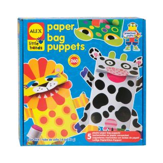 ALEX TOYS Paper Bag Puppets Kit