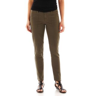 A.N.A Cropped Utility Pants, Oregano