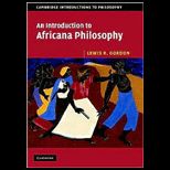 Introduction to Africana Philosophy