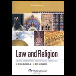 Law and Religion  National International and Comparative Perspectives