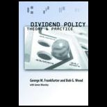 Divident Policy  Theory and Practice