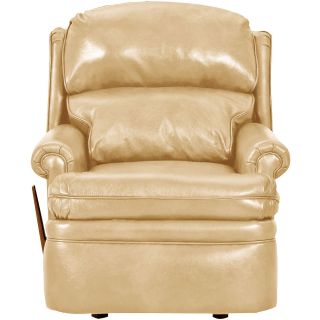 Sylvan Leather Recliner, Durango Almond