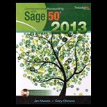 Computerized Accounting With Sage 50 2013 TEXT