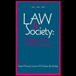 Law and Society  Readings on the Social Study of Law