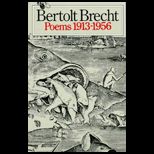Bertolt Brecht  Poems 1913 1956