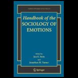 Handbook of Sociology of Emotions