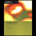 Writing Guidelines for Business Students