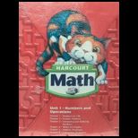 Harcourt School Publishers Math Tennessee Unit Book Collection Grade 2 2005