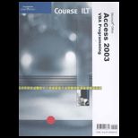 Course Ilt  Microsoft Access 2003 VBA Programming