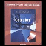 Calculus With Student Survival and Student Solution Manual (Custom)
