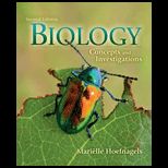 Biology  Concepts and Investigations (Loose)