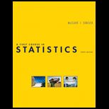 First Course in Statistics  With CD