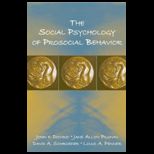 Social Psychology of Prosocial Behavior