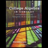 College Algebra in Context   With Access