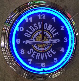 GM Olds Service Clock