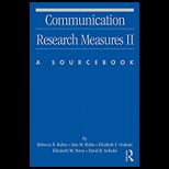 Communication Research Measures II