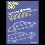 Volvo 240 Service Manual 1983 Through 1993