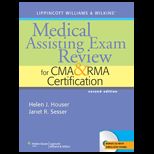 Lippincott Williams & Wilkins Medical Assisting Exam Review for CMA and RMA Certification  With CD