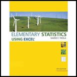Elementary Statistics Using Excel   With CD and Access