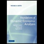 Foundations of Dynamic Economic Analysis