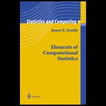 Elements of Computational Statistics