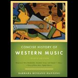 Concise History of Western Music