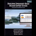 Developing Spreadsheet Based Decision Support Systems