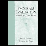 Program Evaluation  Methods and Cases Studies