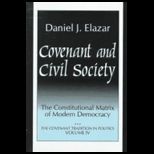 Covenant and Civil Society, Volume IV