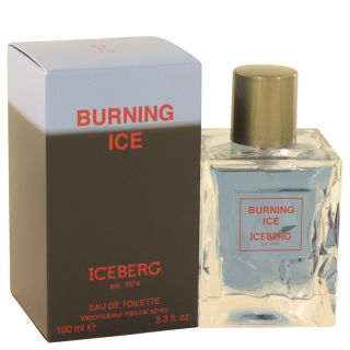 Burning Ice for Men by Iceberg EDT Spray 3.3 oz