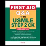 First Aid Q and a for Usmle Step 2 Ck