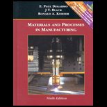 Materials and Processing in Manufacturing  Updated   With DVD