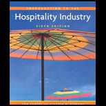 Introduction to the Hospitality Industry   With Workbook