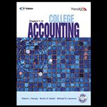 College Accounting, Chapters 1 12   With CD
