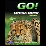 Go With Microsoft Office 2010, Volume 1   With 2 CDs Pkg.