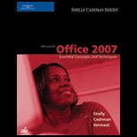 Microsoft Office 2007  Essential Concepts and Techniques