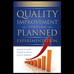 Quality Improvement Through Plan