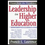 Leadership in Higher Education