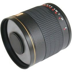 Rokinon 800mm F8.0 Mirror Lens  (Black Body)   800M B