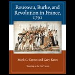 Rousseau, Burke, and Revolution in France, 1791