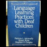 Language Learning Prac. With Deaf Children