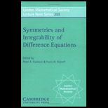 Symmetries and Integrability of Diff. Equations