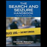 Search and Seizure Handbook (Custom)