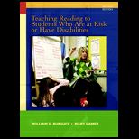 Teaching Reading to Students Who Are At Risk or Have Disabilities